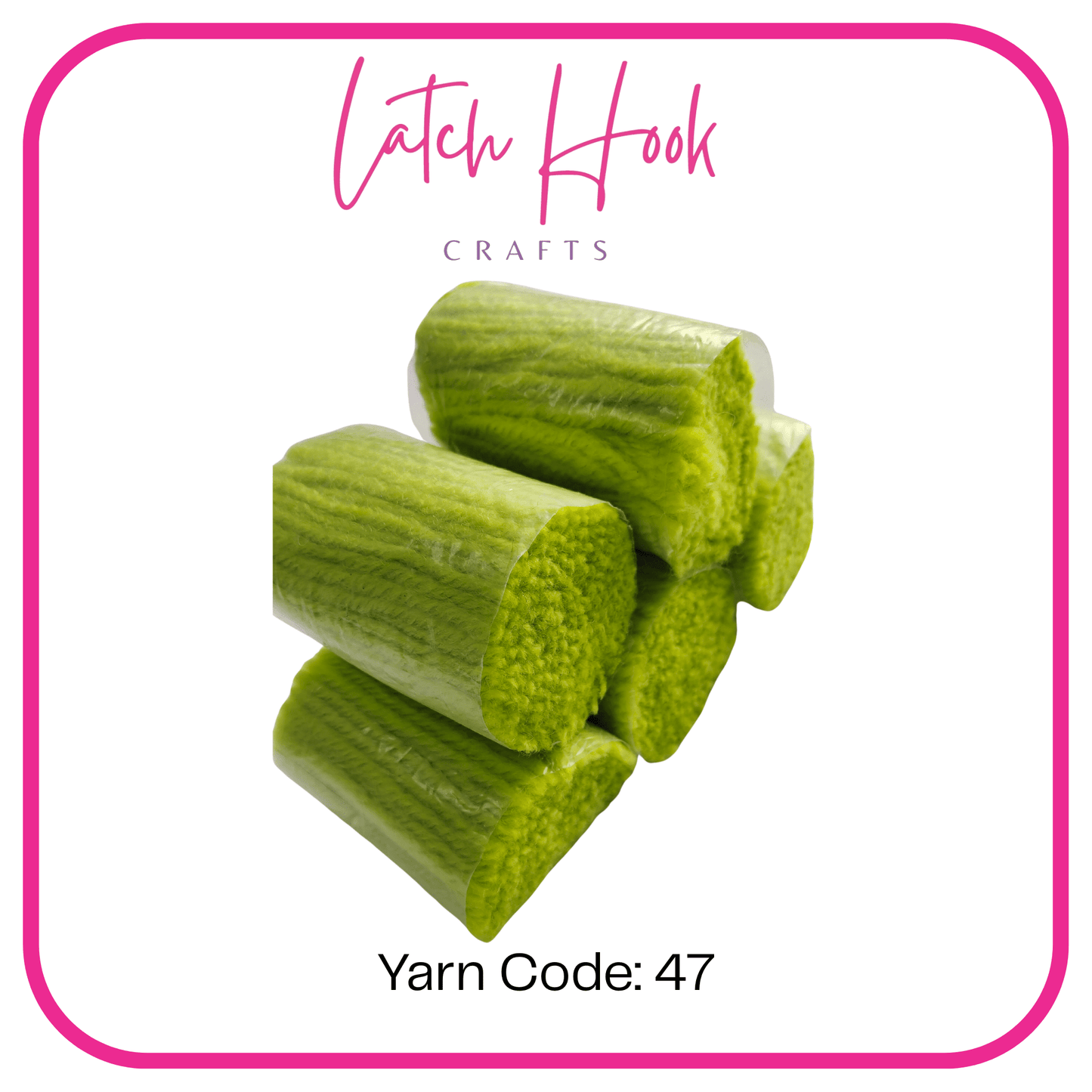 Apple Spritz Latch Hook Yarn - Latch Hook Crafts