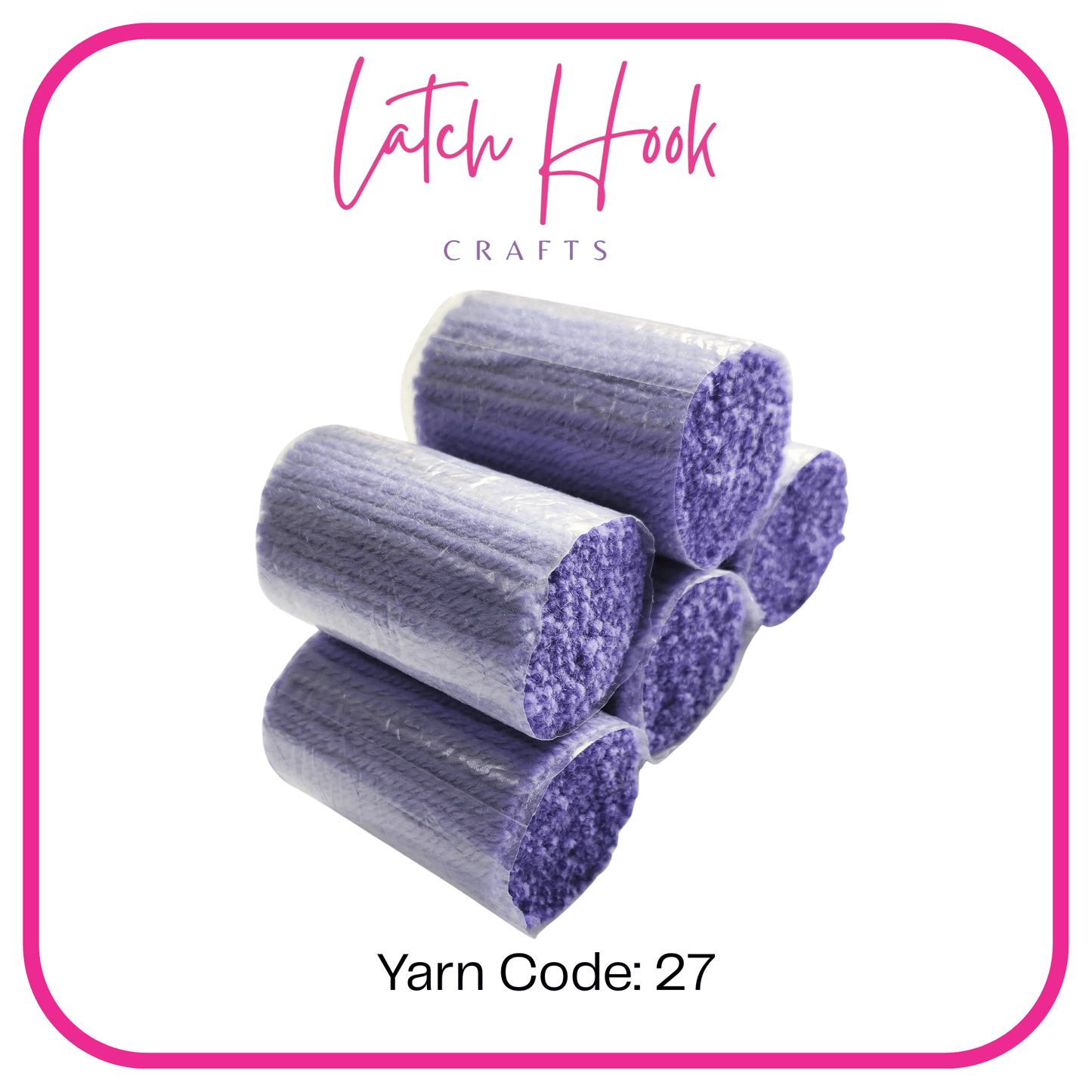 Heather Haze Latch Hook Yarn - Latch Hook Crafts