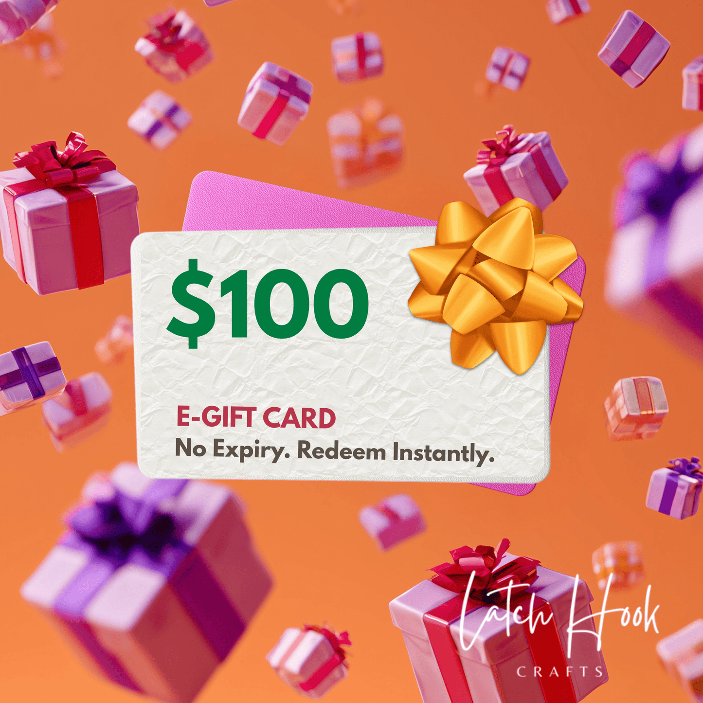 Latch Hook Crafts Gift Card - Latch Hook Crafts