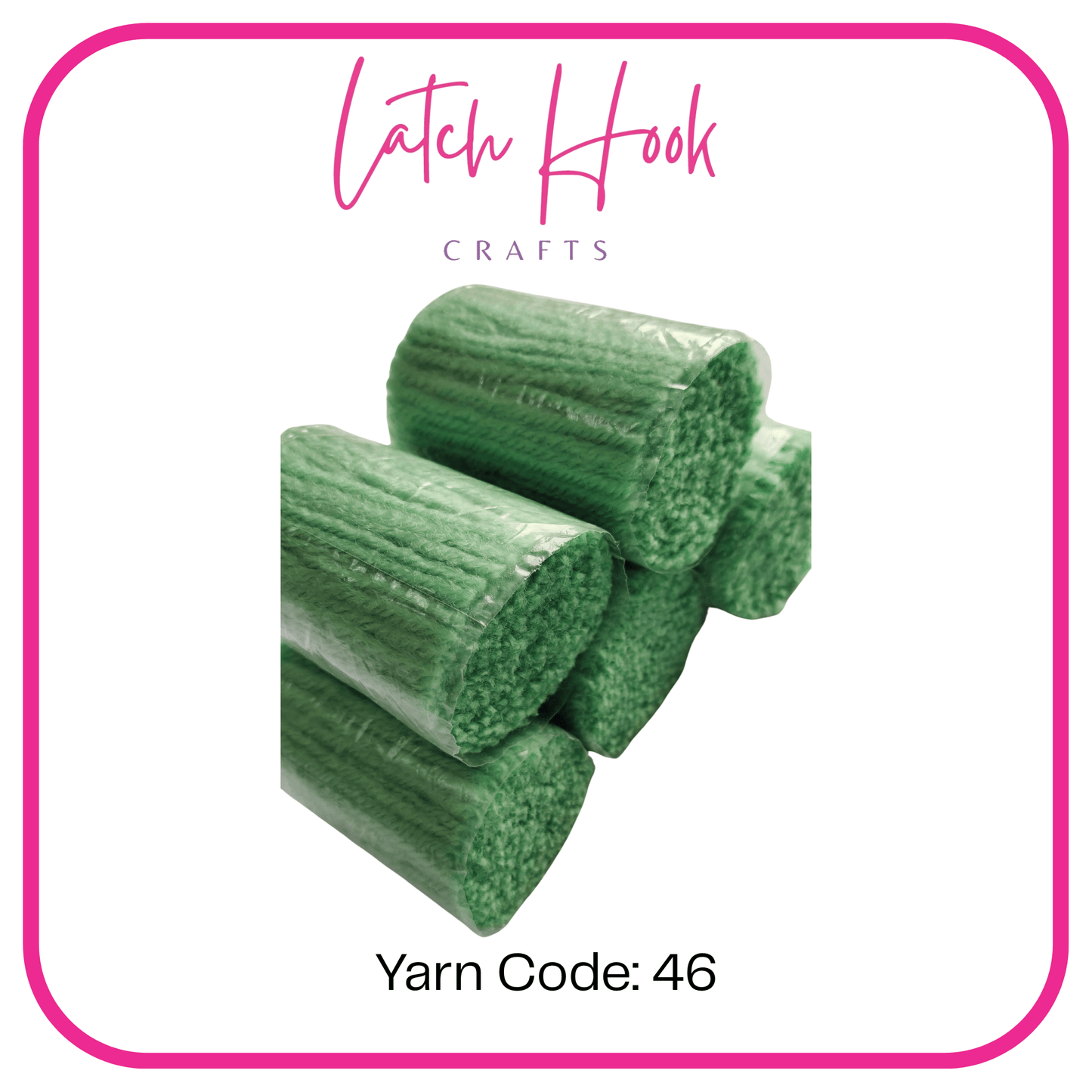 Woodland Moss Latch Hook Yarn - Latch Hook Crafts