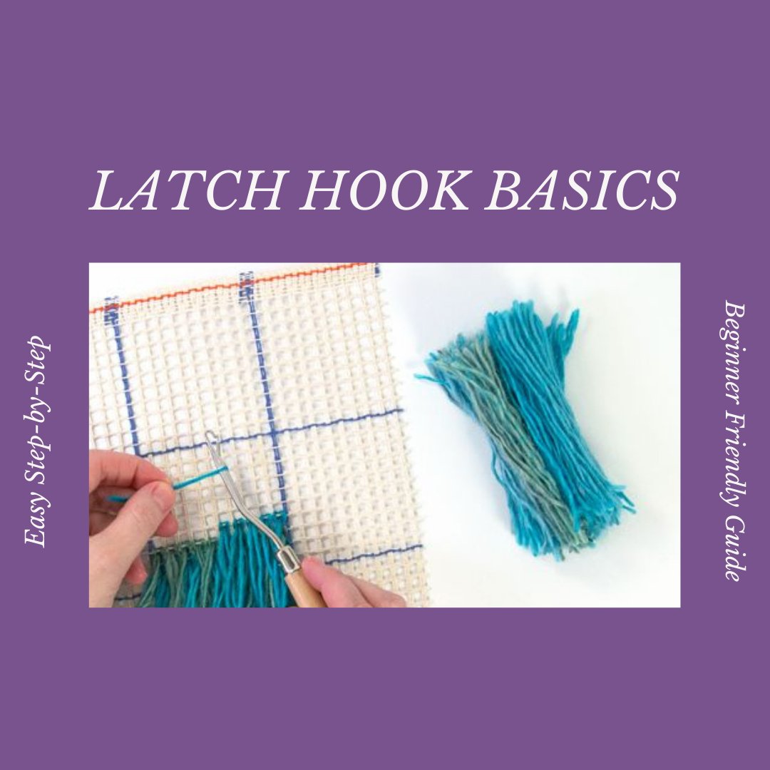 How to Make a Latch Hook Rug: Beginner's Guide – Latch Hook Crafts