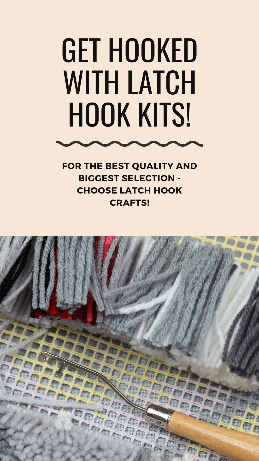  Latch Hook Kits for Kids and Adults, DIY Latch Hook