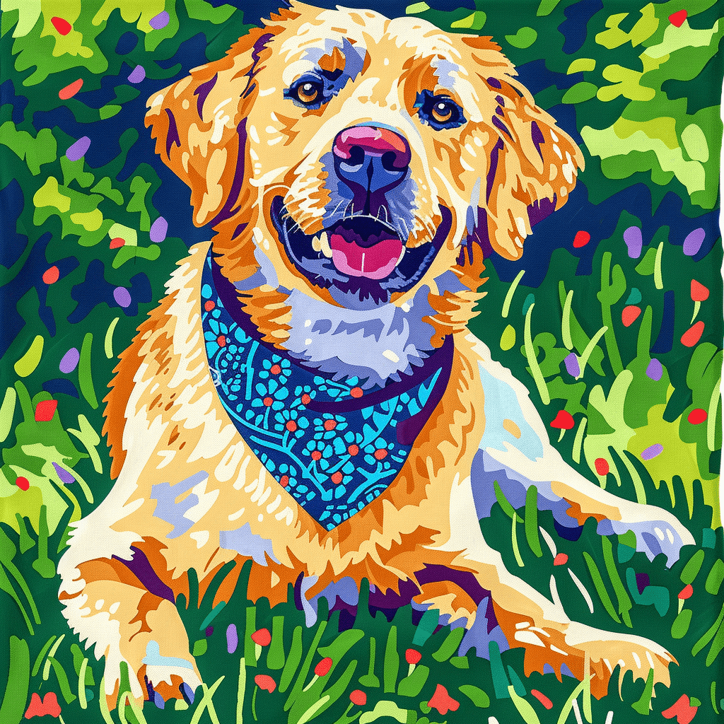 Backyard Buddy - Latch Hook Pillowcase Kit - Latch Hook Crafts