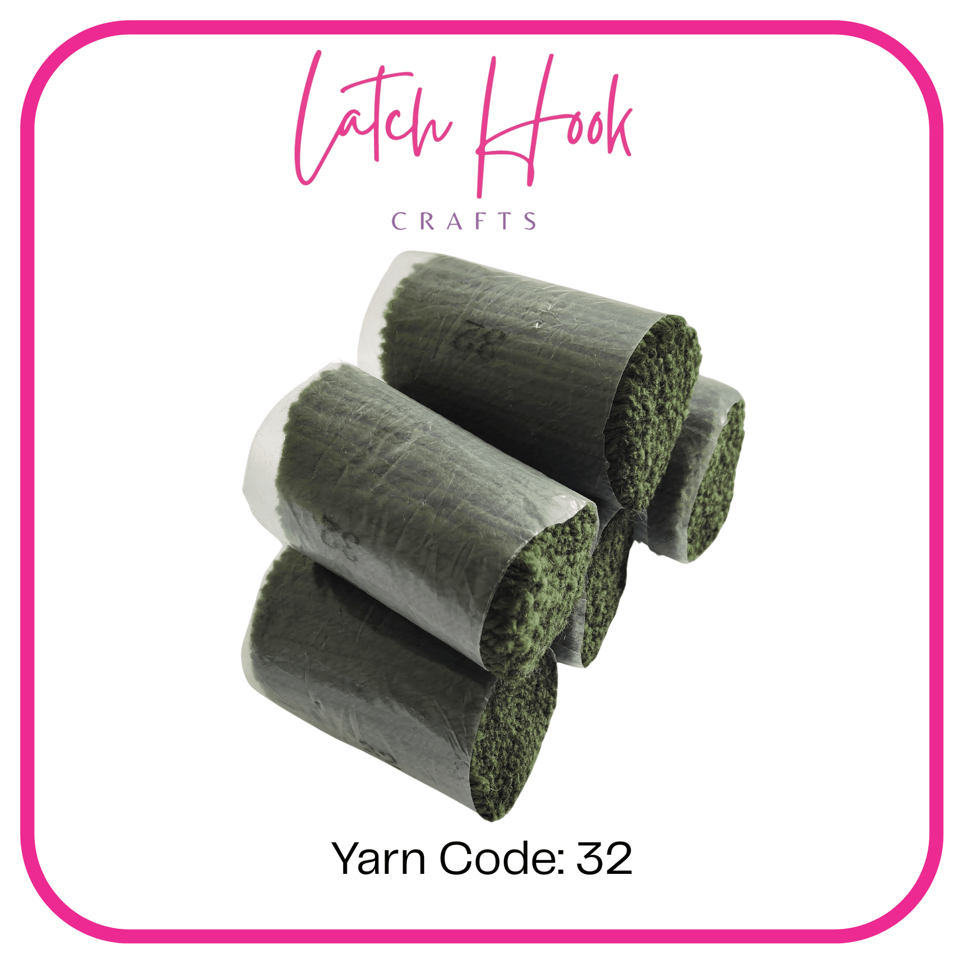 Deep Forest Latch Hook Yarn - Latch Hook Crafts