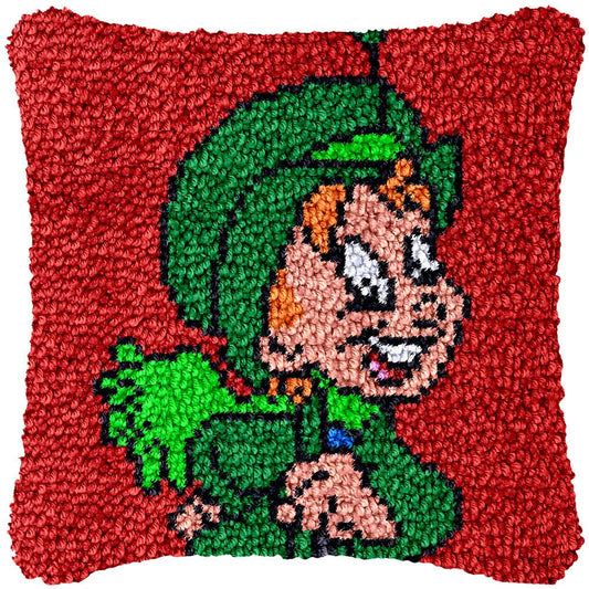 Feeling Lucky - Latch Hook Pillowcase Kit - Latch Hook Crafts