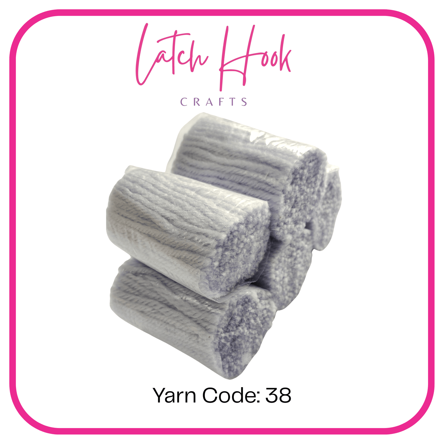 Frosted Lilac Latch Hook Yarn - Latch Hook Crafts