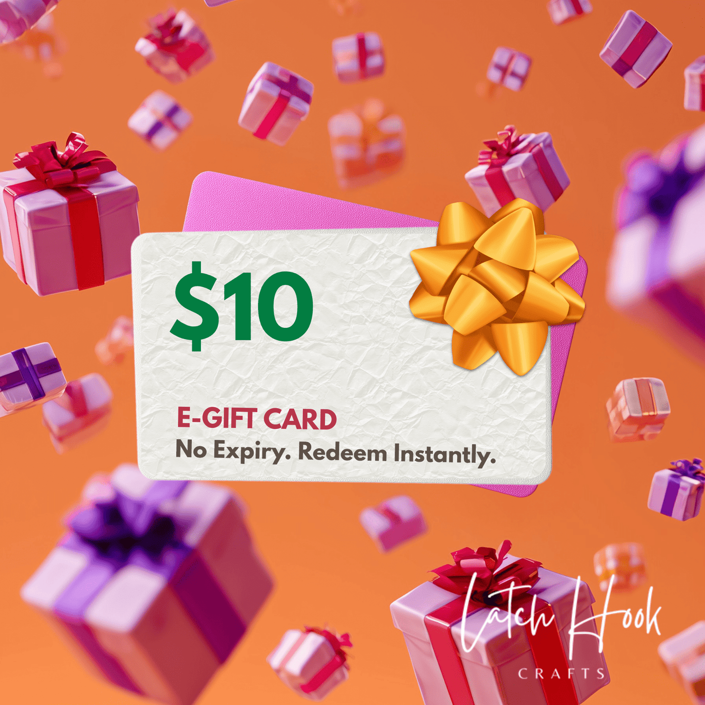 Latch Hook Crafts Gift Card - Latch Hook Crafts