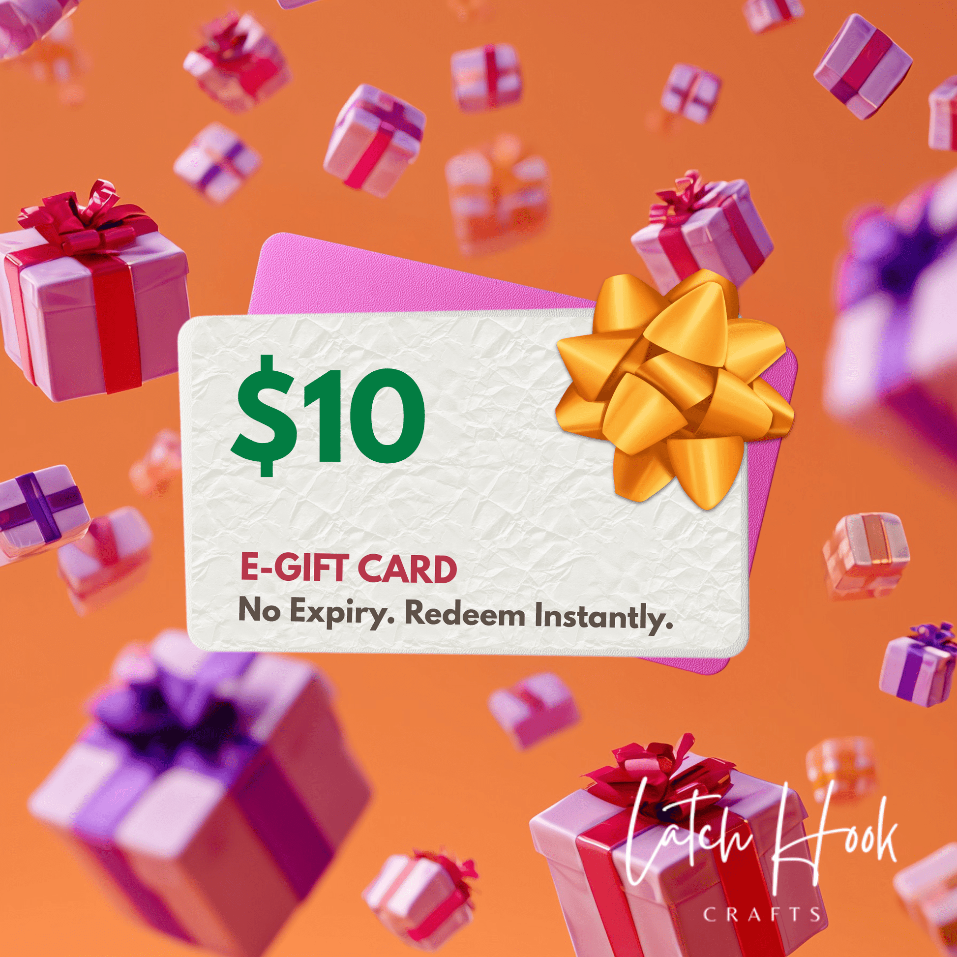 Latch Hook Crafts Gift Card - Latch Hook Crafts
