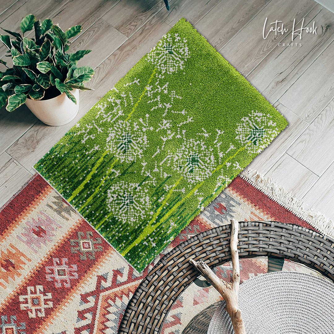 Meadow Whispers - Latch Hook Rug Kit - Latch Hook Crafts