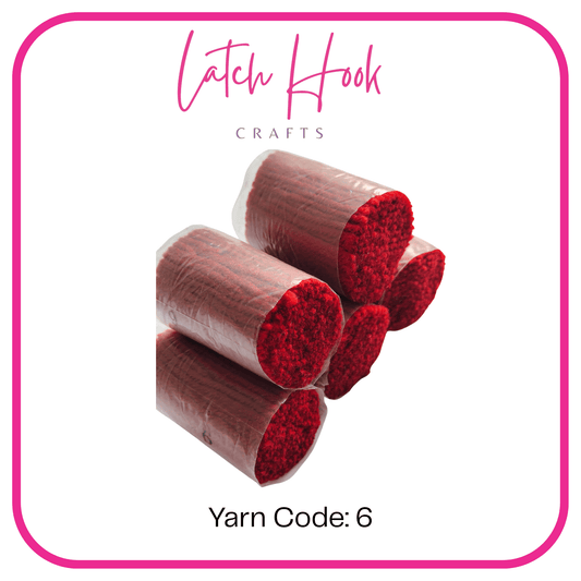 Mulled Wine Latch Hook Yarn - Latch Hook Crafts
