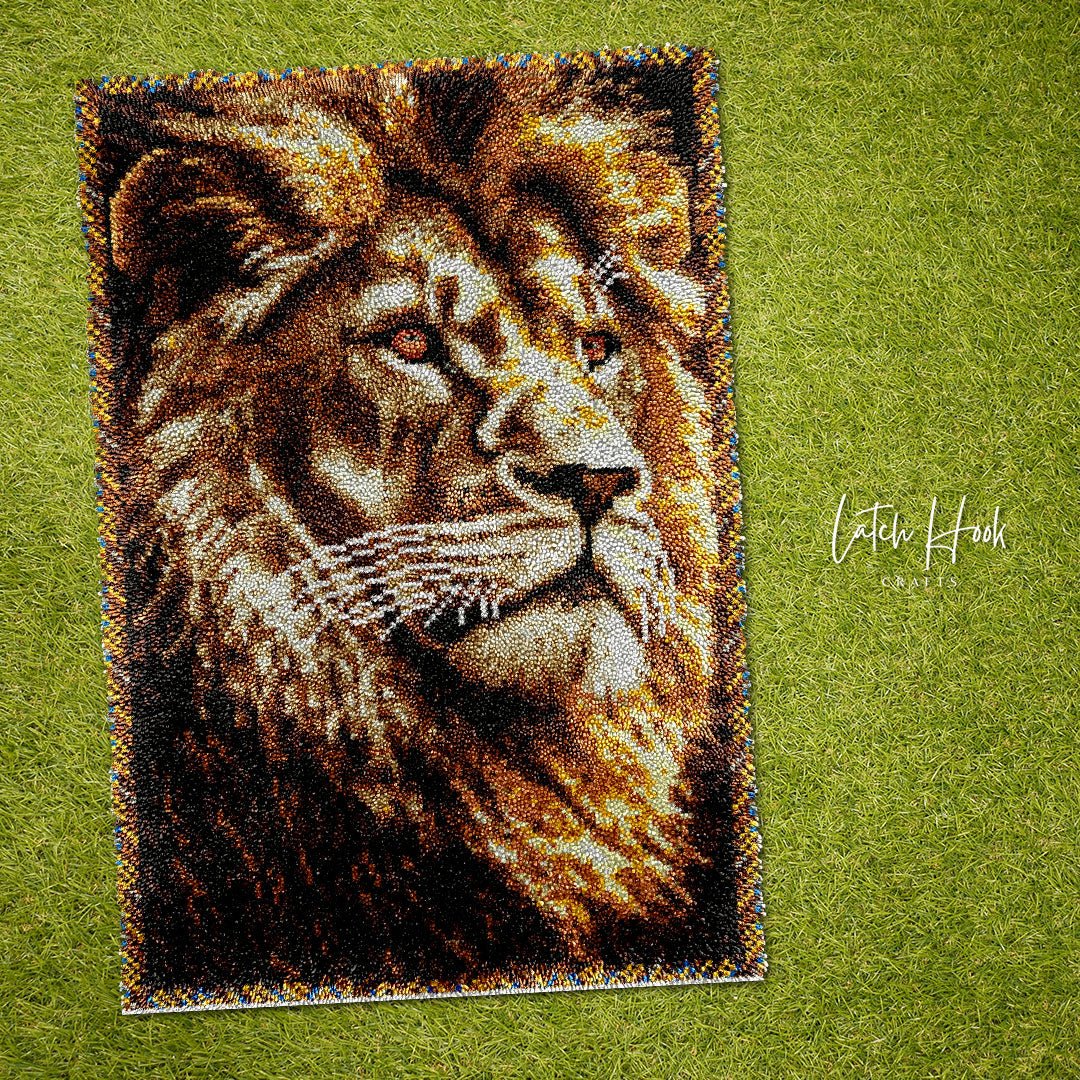 Regal King - Latch Hook Rug Kit - Latch Hook Crafts