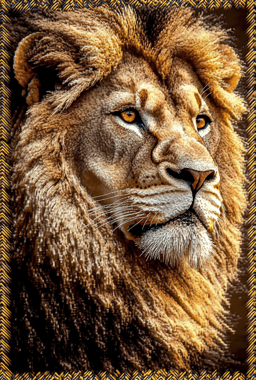 Regal King - Latch Hook Rug Kit - Latch Hook Crafts