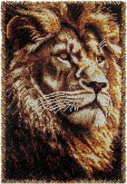 Regal King - Latch Hook Rug Kit - Latch Hook Crafts