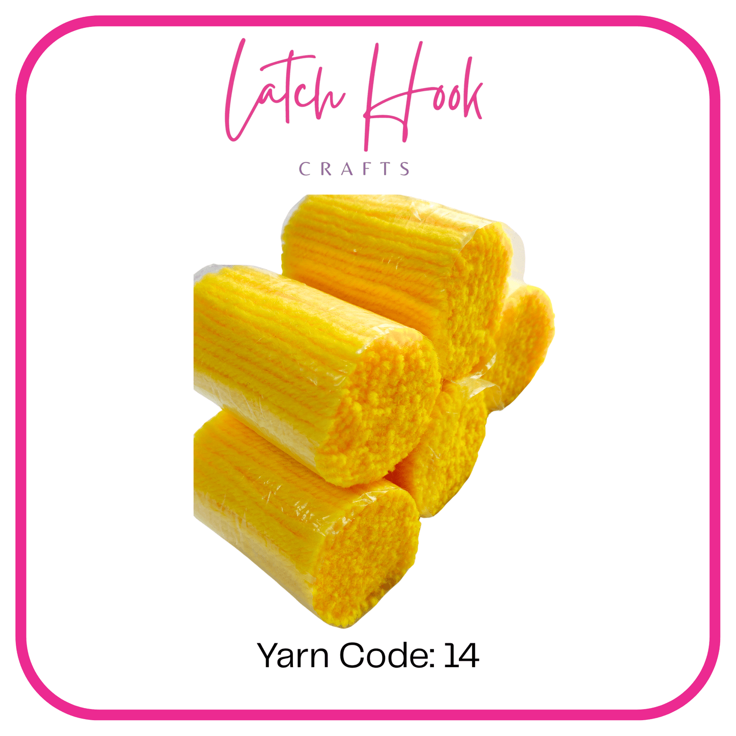 Sunburst Gold Latch Hook Yarn - Latch Hook Crafts