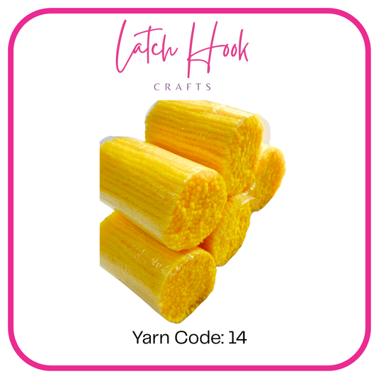 Sunburst Gold Latch Hook Yarn - Latch Hook Crafts