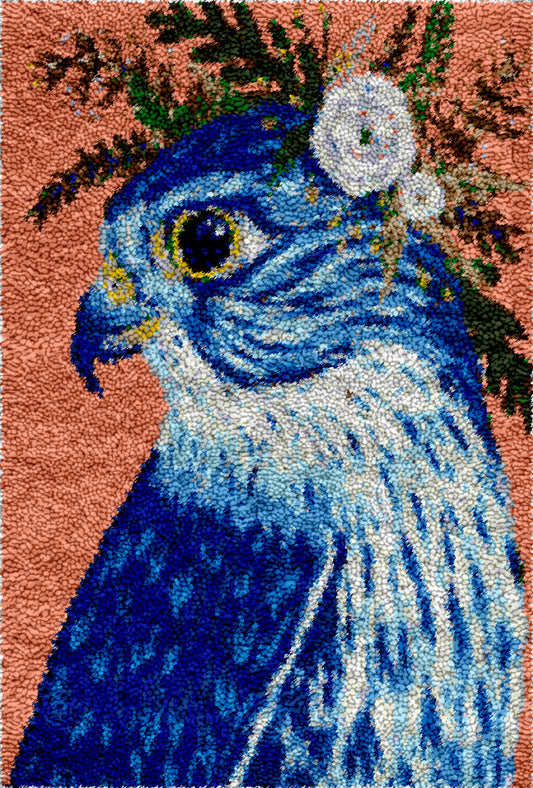 Decorative Owl Latch Hook Rug by Heartful Crafts