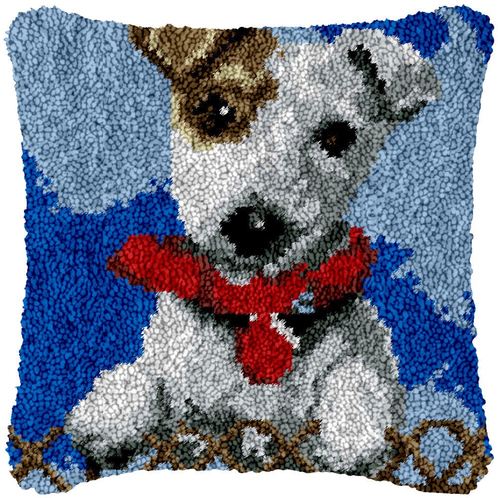 Beagle Pup - Latch Hook Pillowcase Kit - Latch Hook Crafts