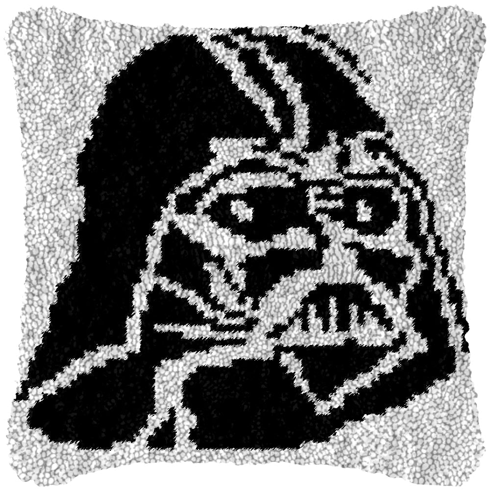 Darth Vader - Latch Hook Pillowcase Kit - Latch Hook Crafts