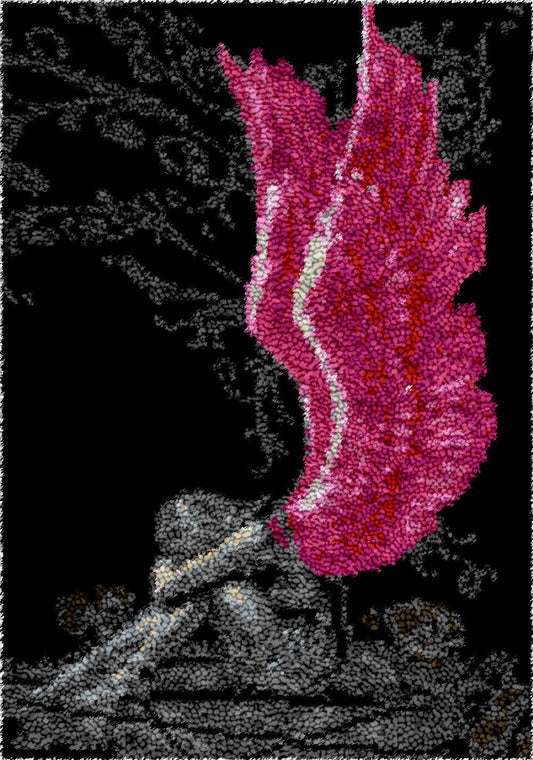 Deep Sorrow - Latch Hook Rug Kit - Latch Hook Crafts