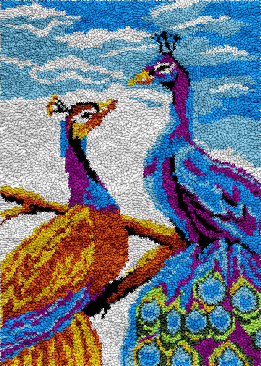 Emperor and Empress - Latch Hook Rug Kit - Latch Hook Crafts