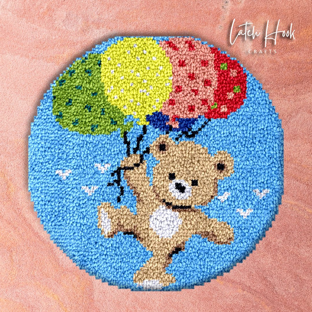 Flying Away DIY Latch Hook Rug Making Kit For Adults Latch Hook Crafts