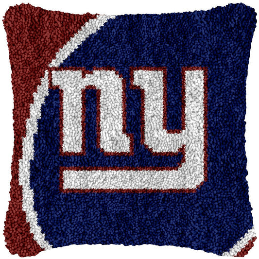 Go Giants! - Latch Hook Pillowcase Kit - Latch Hook Crafts