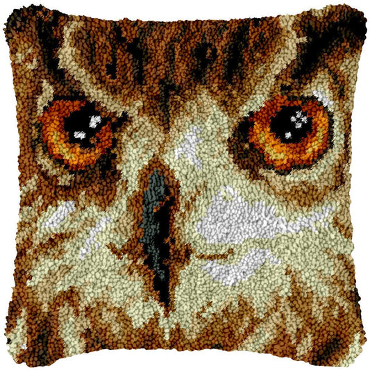 I'm Listening - Latch Hook Pillowcase Kit - DIY Latch Hook