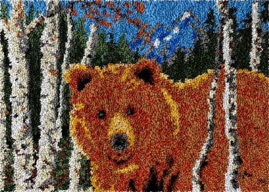 Into the Wild - Latch Hook Rug Kit - Latch Hook Crafts