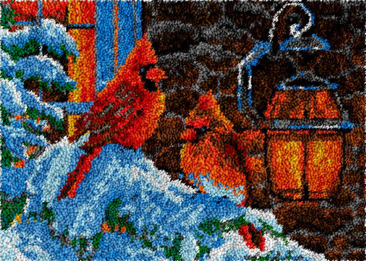 Keep Us Warm - Latch Hook Rug Kit - Latch Hook Crafts