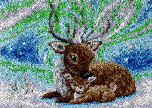 Keep You Warm - Latch Hook Rug Kit - Latch Hook Crafts