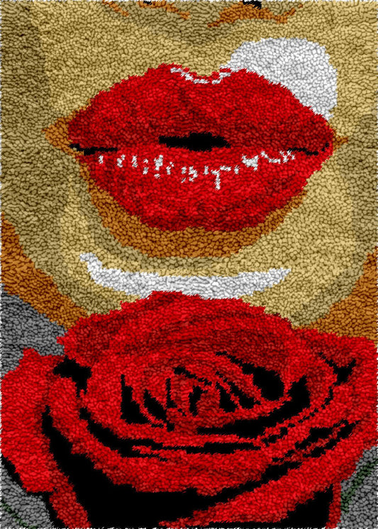 Kiss of Luck - Latch Hook Rug Kit - Latch Hook Crafts