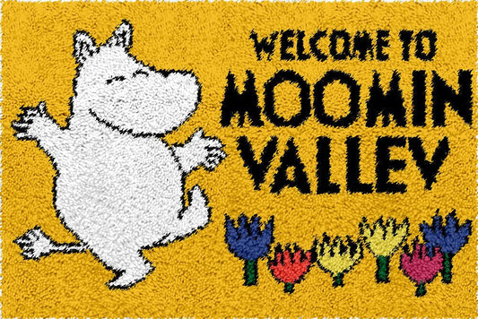 Moomin Valley - Latch Hook Rug Kit - diy-latch-hook