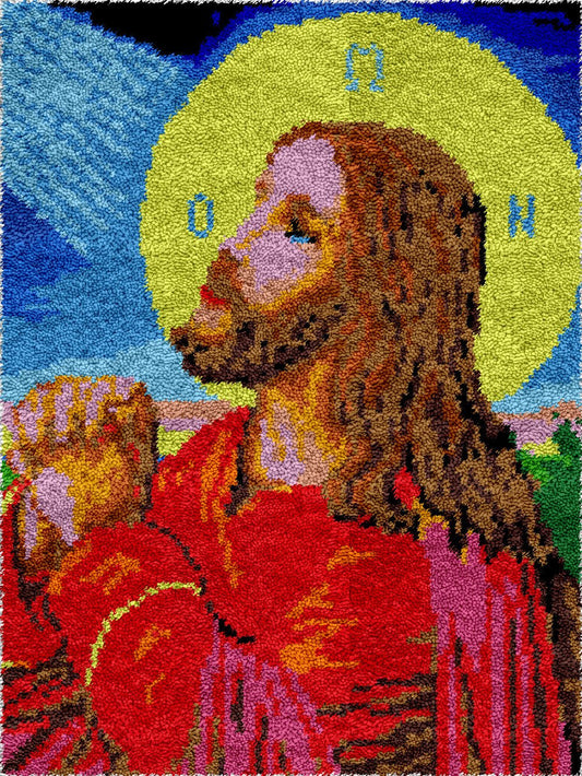 Pray with Me - Latch Hook Rug Kit - Latch Hook Crafts