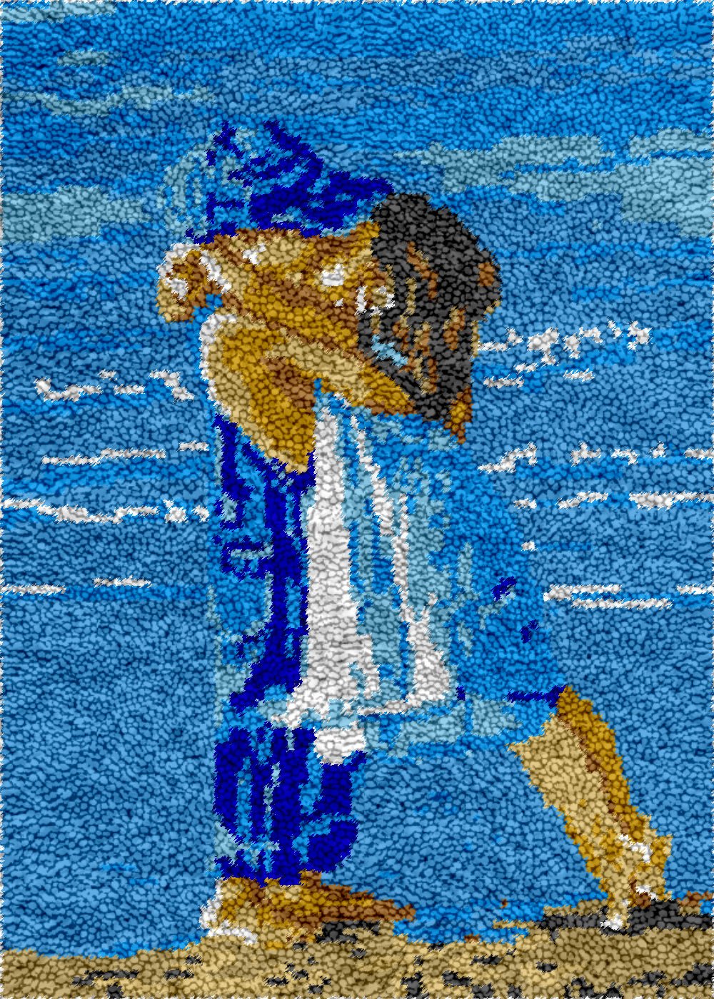 Puppy Love DIY Latch Hook Rug Making Kit For Adults Latch Hook Crafts