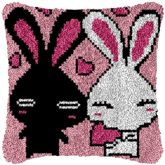 Take My Love - Latch Hook Pillowcase Kit - Latch Hook Crafts