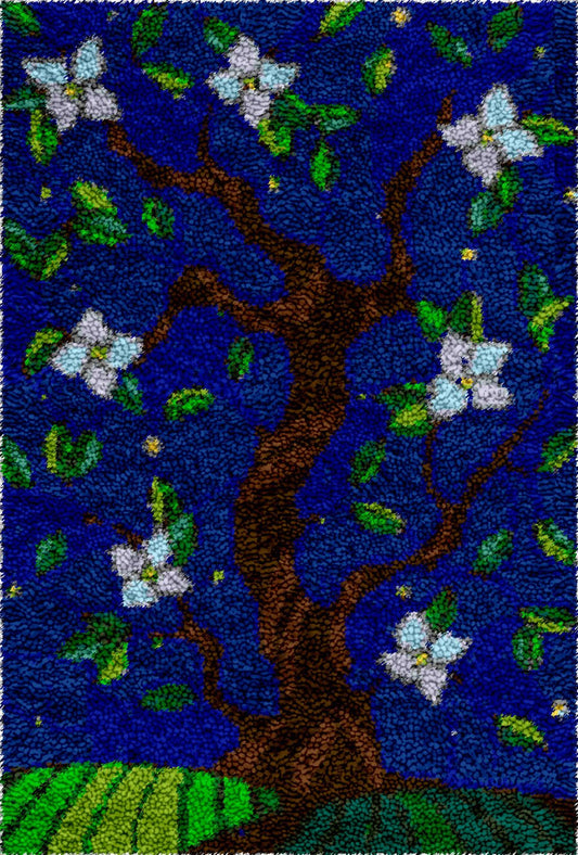 Tree of Fortune - Latch Hook Rug Kit - Heartful Crafts | DIY Latch Hook