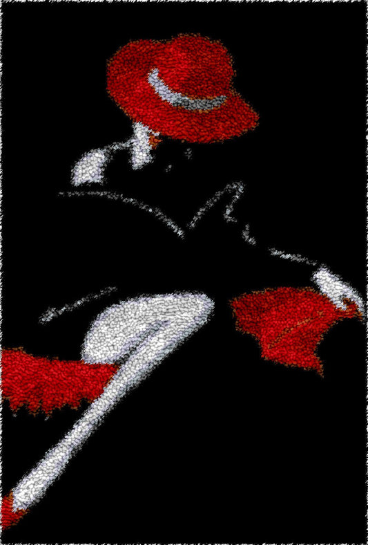 Vogue - Latch Hook Rug Kit - Heartful Crafts | DIY Latch Hook